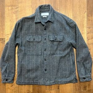 Abercrombie Heavyweight 4 Pocket Flannel Over Shirt Shacket Size Medium